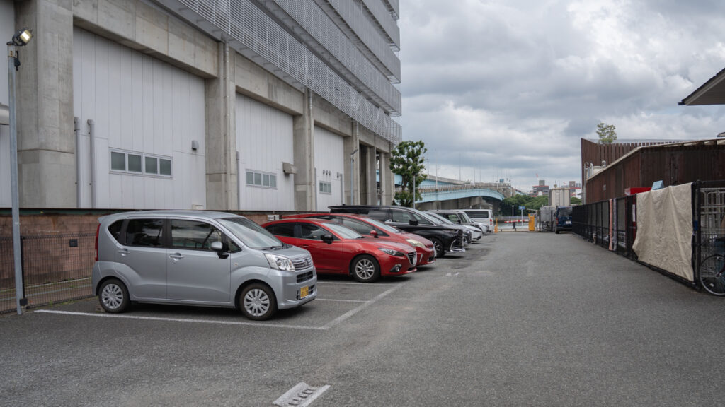 ベイサイド第2駐車場 駐車エリア