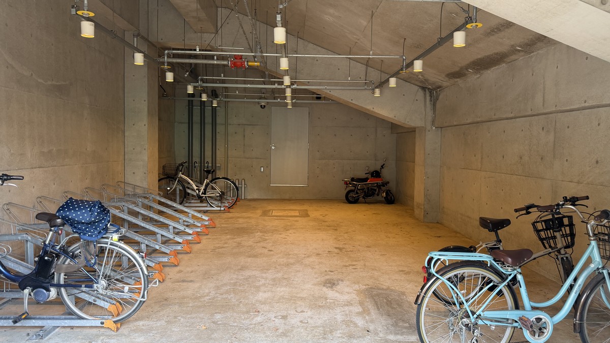 屋内駐輪場