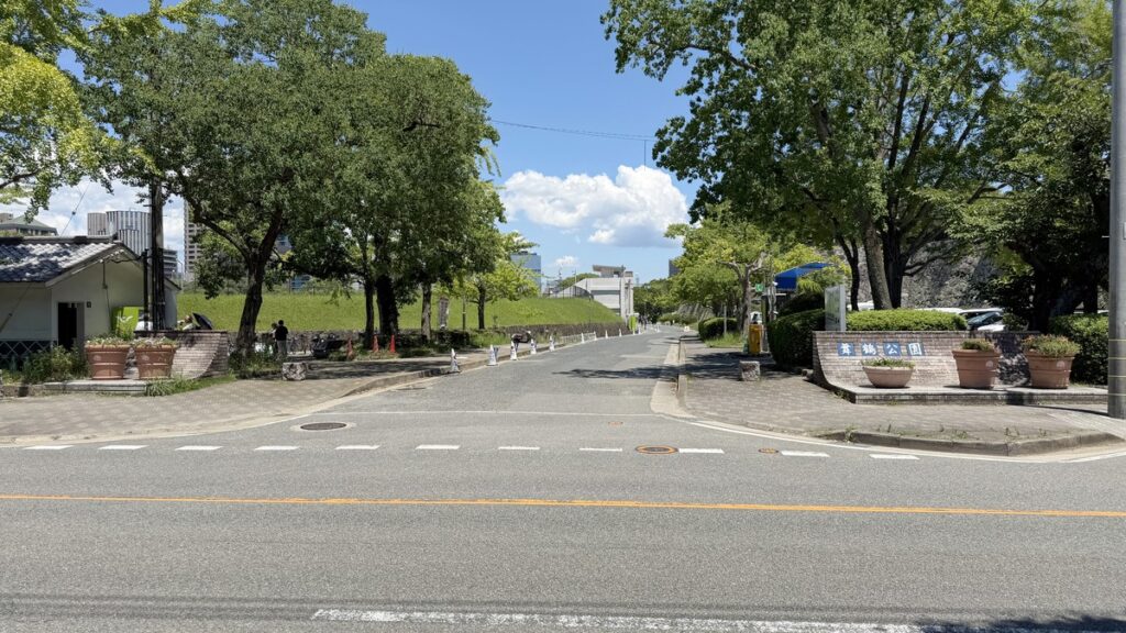 舞鶴公園 舞鶴公園第1駐車場 駐車場の外観